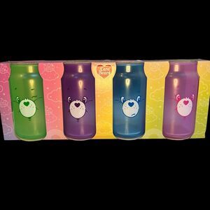 Care Bears Drinking Glasses Set of 4